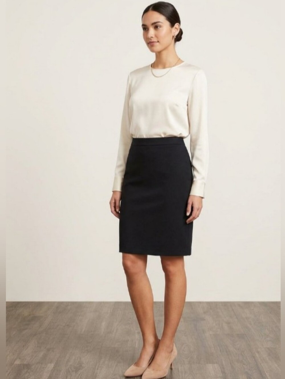 Black Pencil Skirt Size Medium